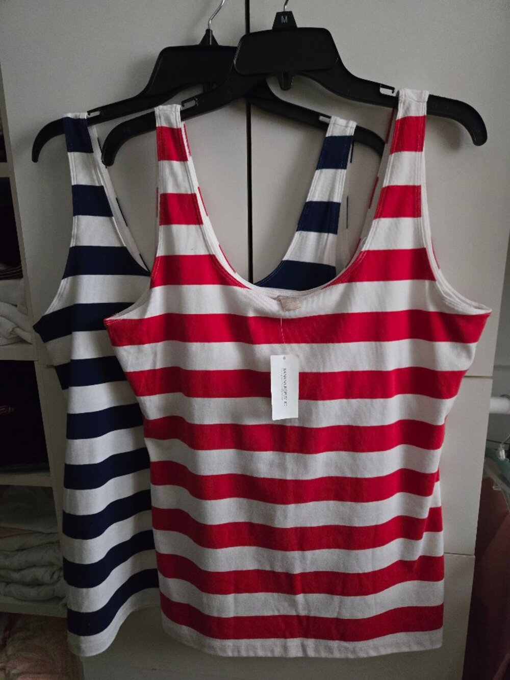 NWT Banana Republic Tank Tops (Pair) Sz XL